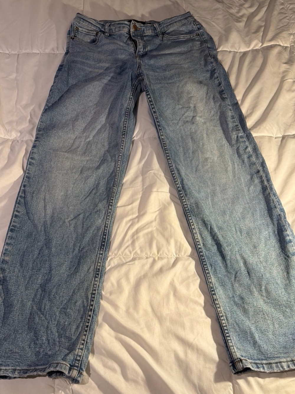 Boys size 16 RSQ Relaxed Fit Light Blue Denim Jeans